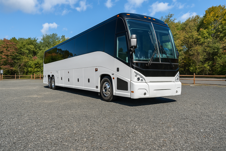Quincy Coach Bus Service 56 Passenger Coach Bus