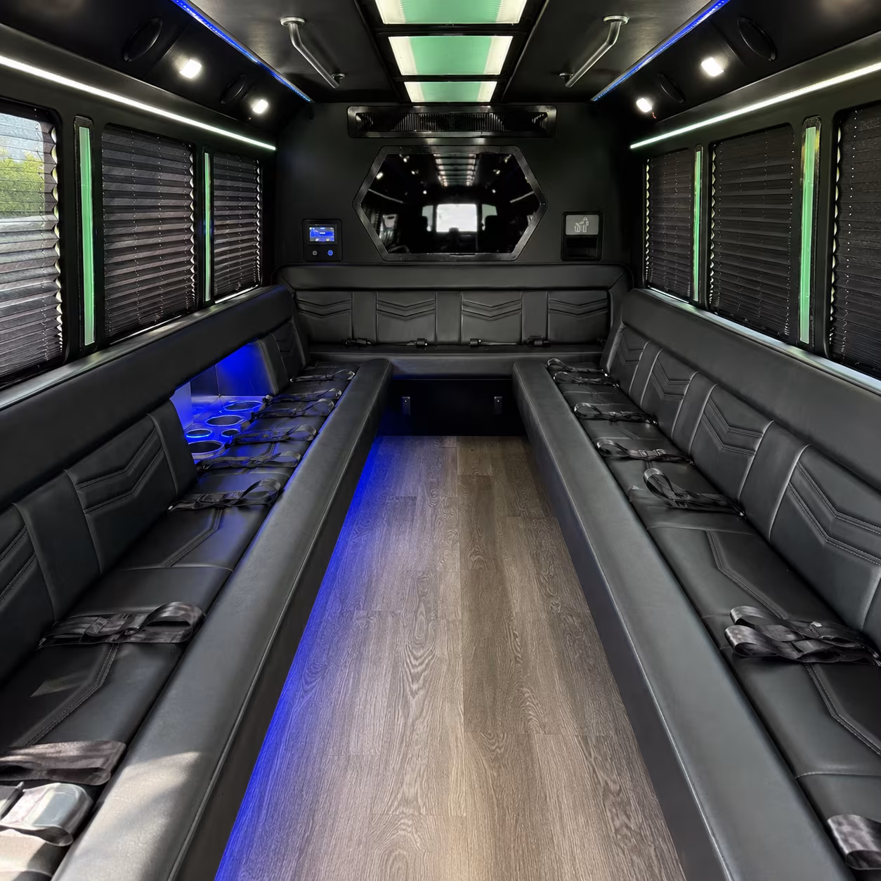 party bus rentals for quincy high school and north quincy high school proms