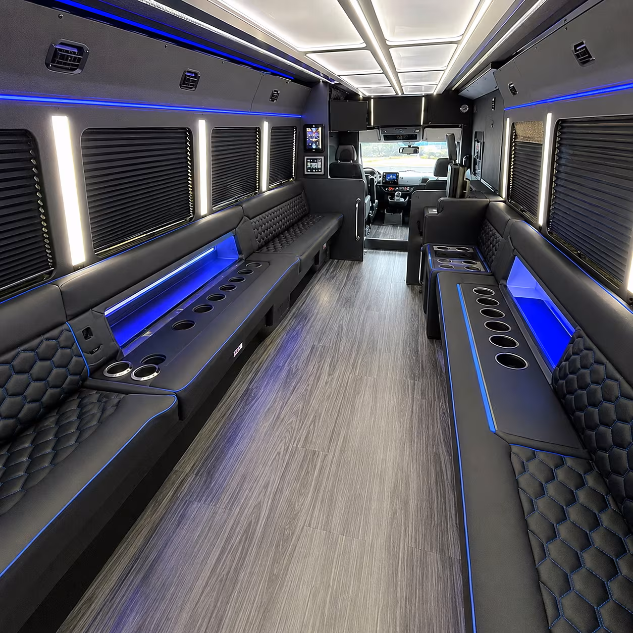 quincy party bus rentals inside