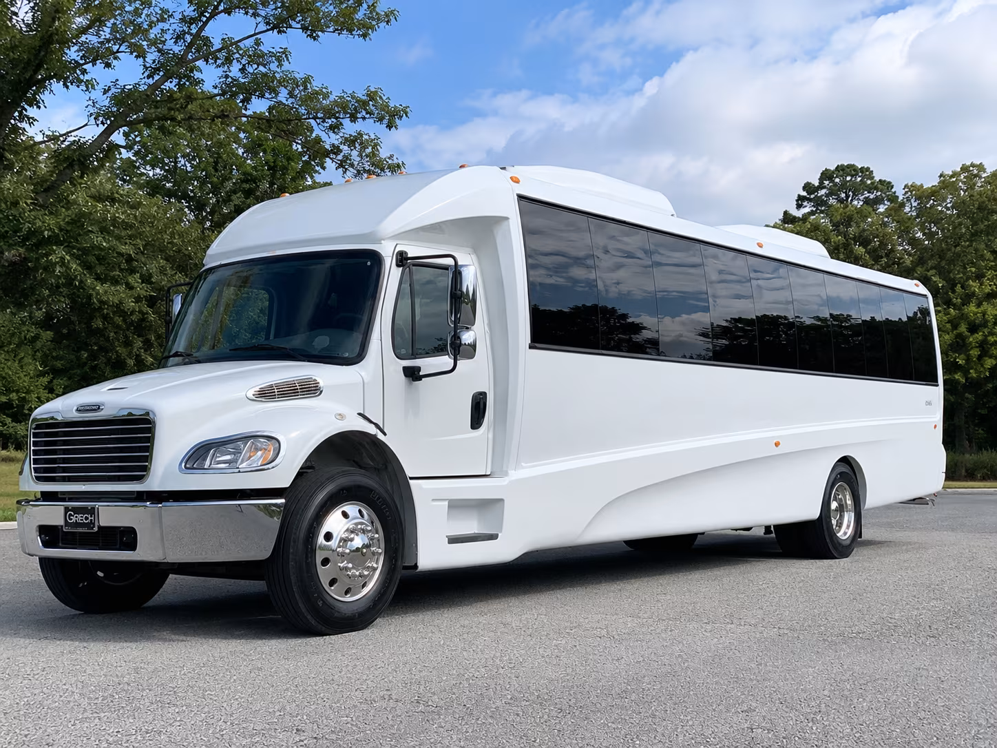 quincy wedding party bus rental